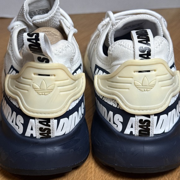 Adidas ZX 2K Boost Bold Logo FX7036 Blue White Graphic Mens Shoe Size 11.5 main image 9
